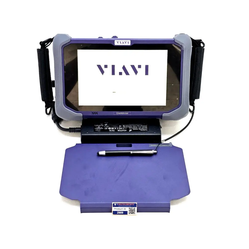 Viavi JDSU ONA-800A mainframe with 8126B SM OTDR module, front view