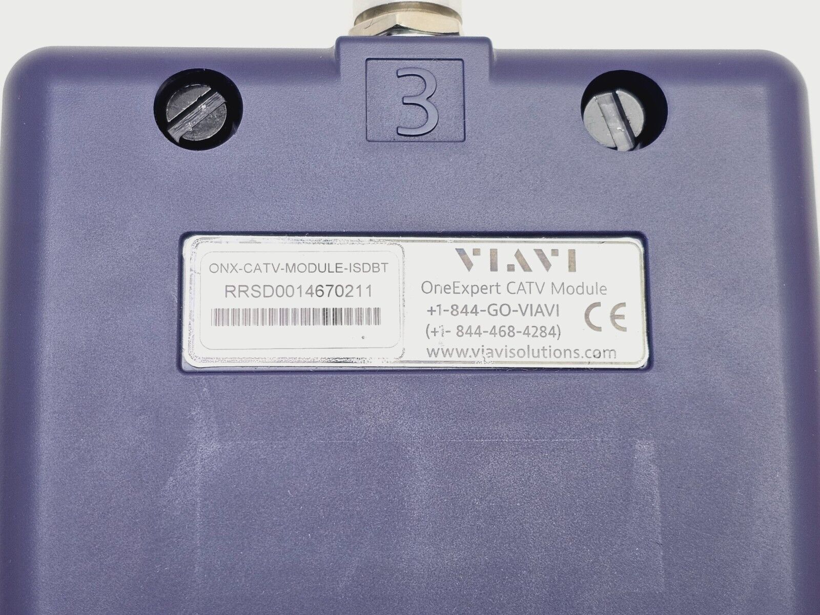 Viavi JDSU OneExpert CATV Module ONX-CATV-MODULE-ISDBT ISDB-T Expert