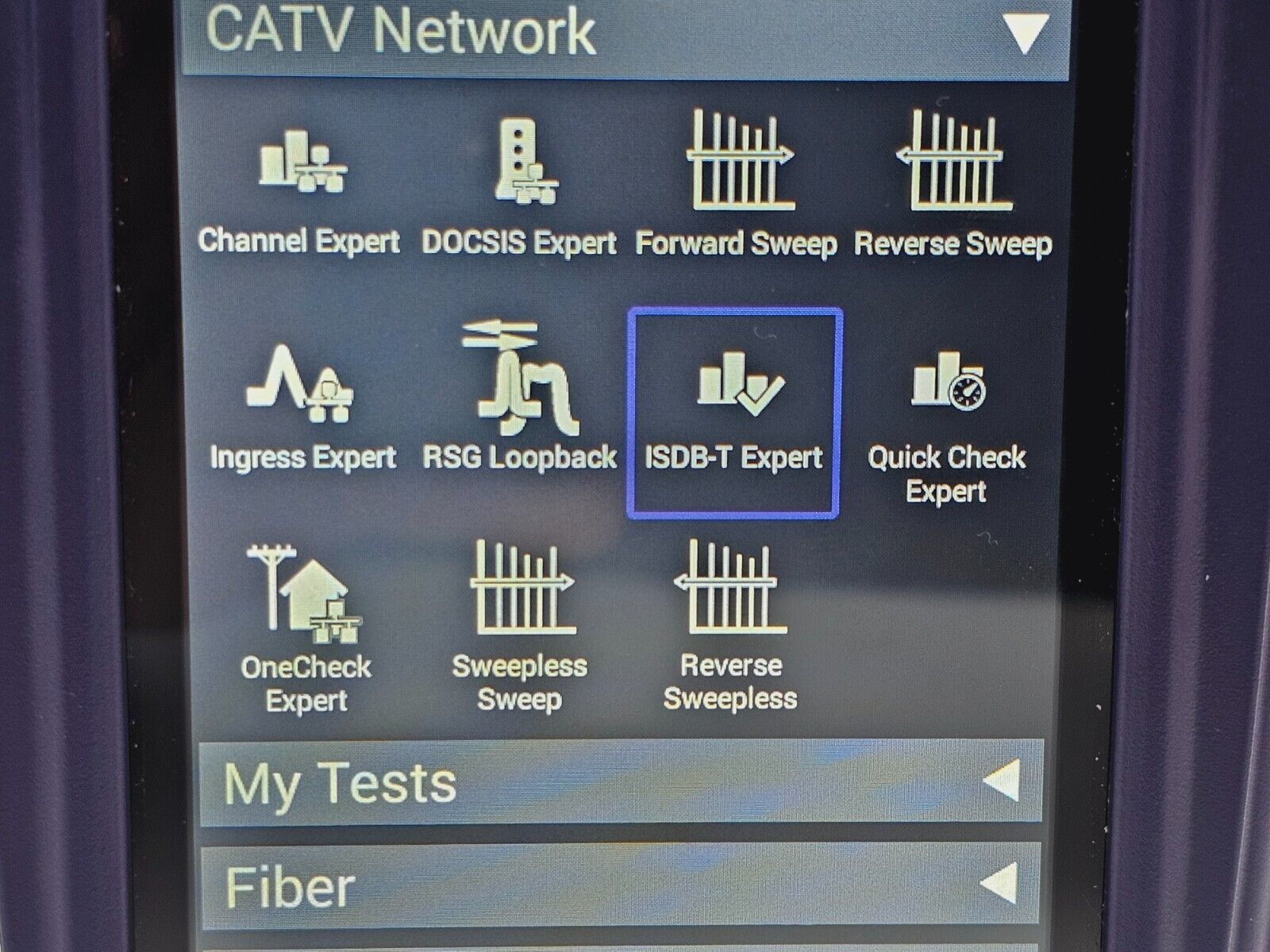 Viavi JDSU OneExpert CATV Module ONX-CATV-MODULE-ISDBT ISDB-T Expert
