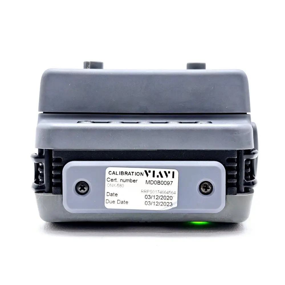 Viavi OneExpert ONX-580 top view showing port and connector layout