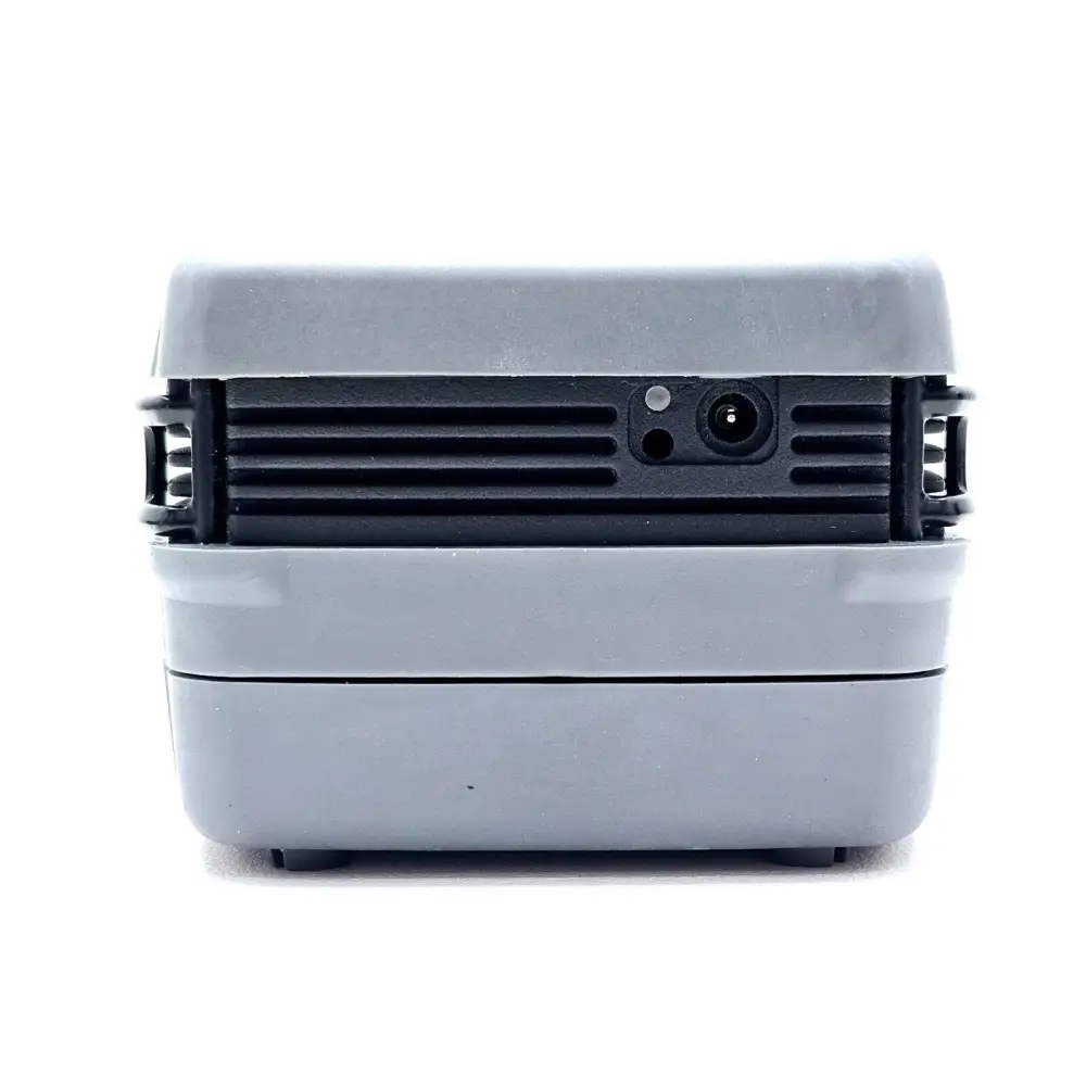 Viavi ONX-580 bottom panel showing battery and power connector
