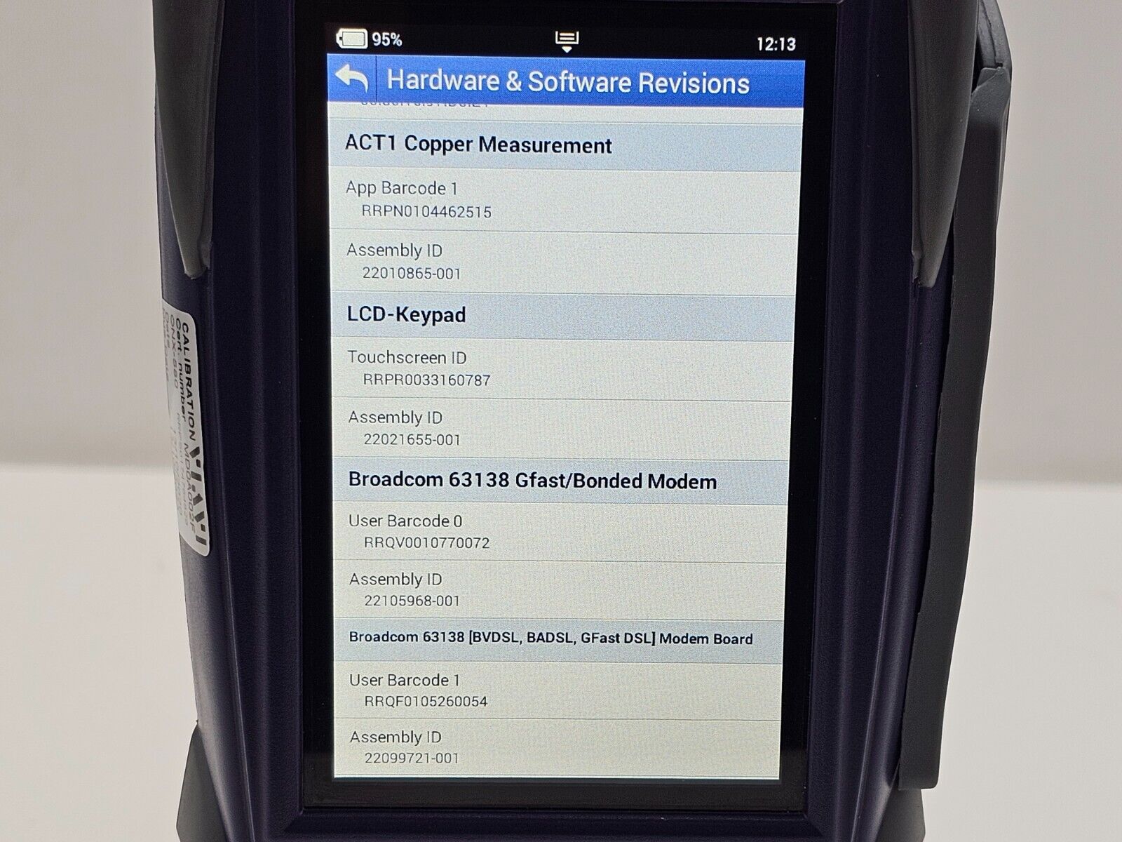 Viavi JDSU OneExpert ONX-580 ONX-BDCM-GFAST with Options