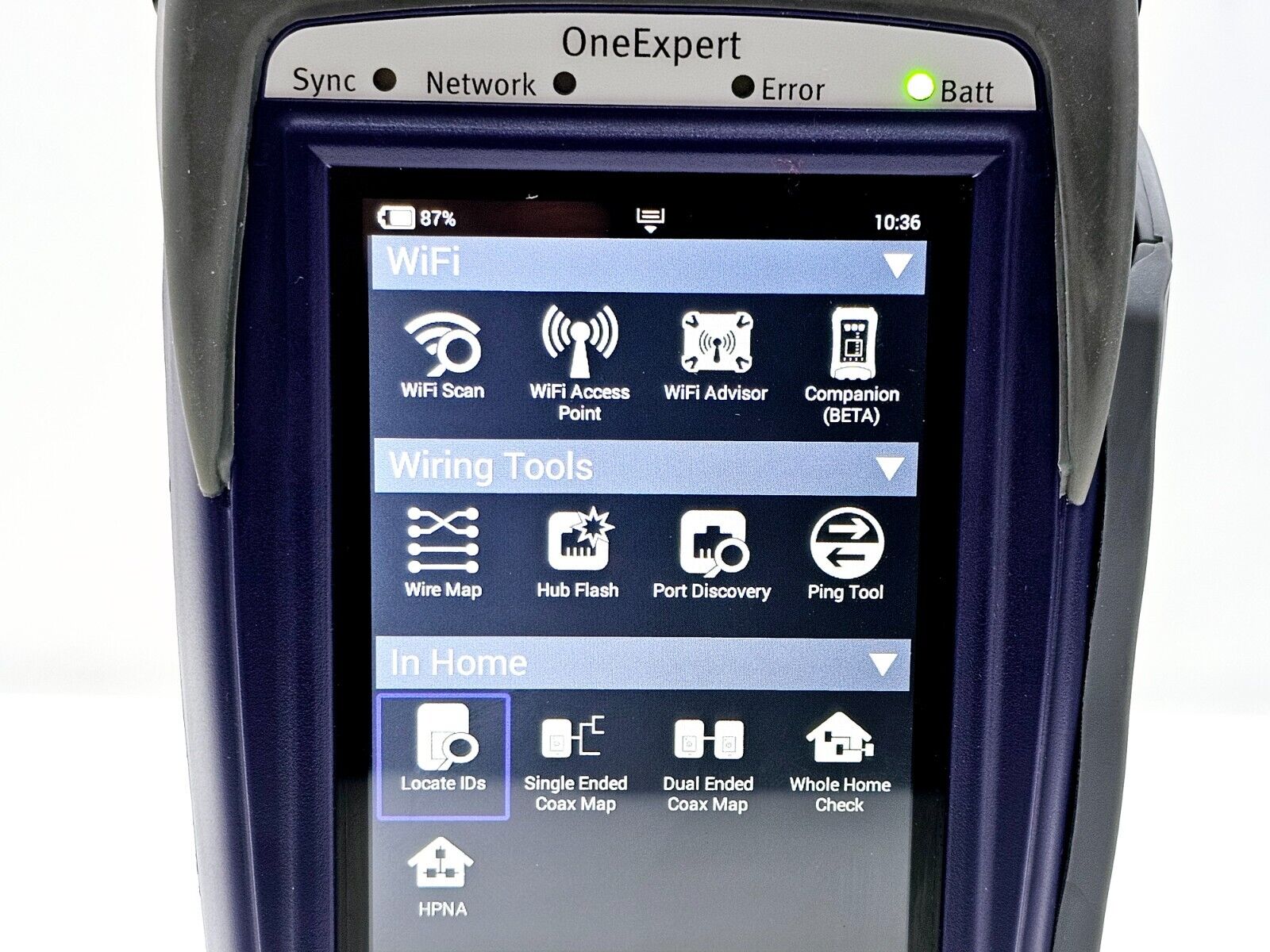 Viavi JDSU OneExpert ONX-580 ONX-BDCM-DSL Bonded ADSL DSL V35B TDR VDSL FTP/HTTP