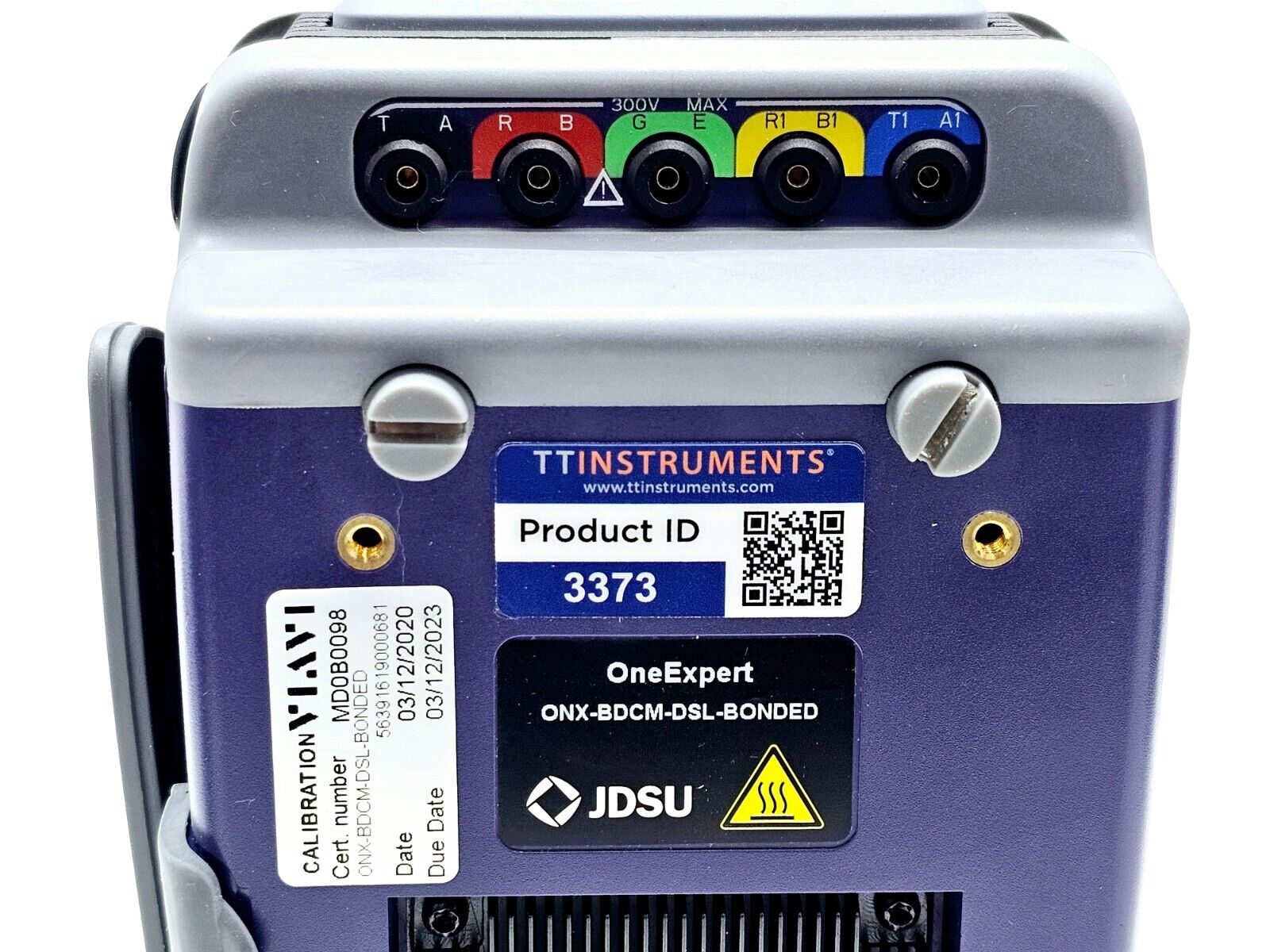 Viavi JDSU OneExpert ONX-580 ONX-BDCM-DSL Bonded ADSL DSL V35B TDR VDSL FTP/HTTP