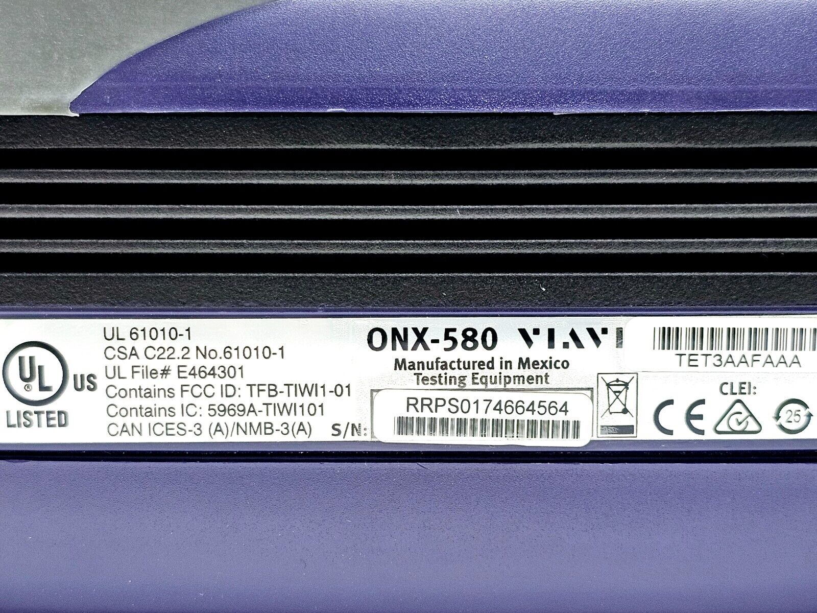 Viavi JDSU OneExpert ONX-580 ONX-BDCM-DSL Bonded ADSL DSL V35B TDR VDSL FTP/HTTP