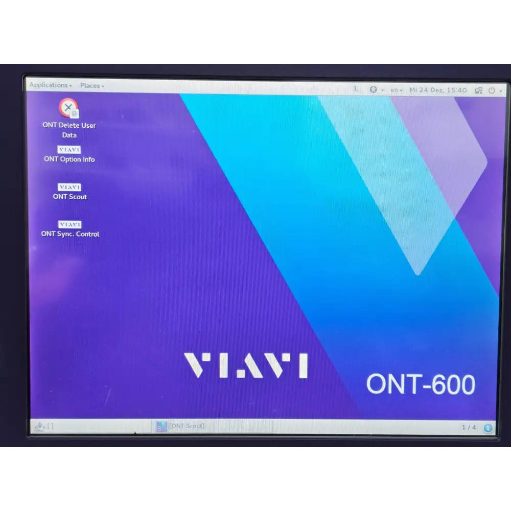 ONT-603 licence screen confirming CFP8 Hardware Validation option 3076/97.30