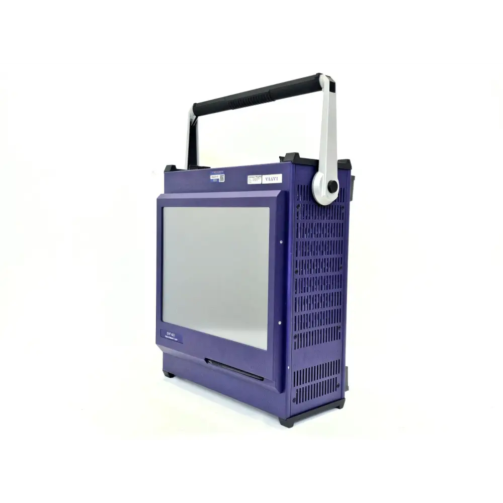 Viavi ONT-603 400G CFP8 module installed in ONT-600 series mainframe