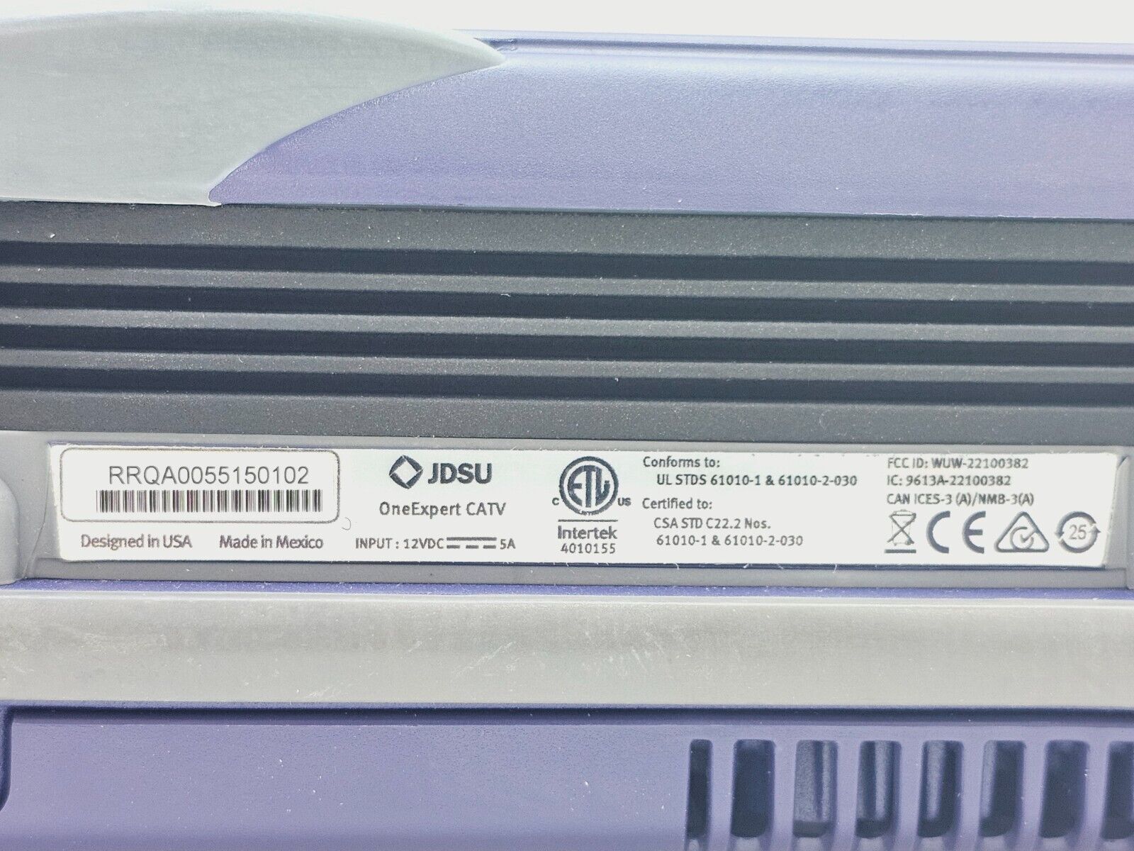 Viavi JDSU ONX-620 One Expert DOCSIS 3.0 ONX-CATV-D3-4285