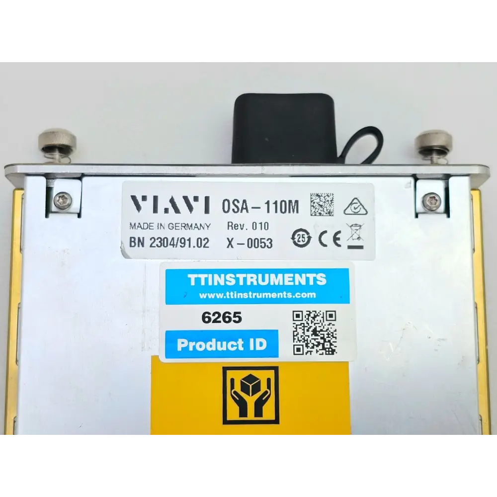 Viavi JDSU OSA-110M module angled view showing overall condition and finish