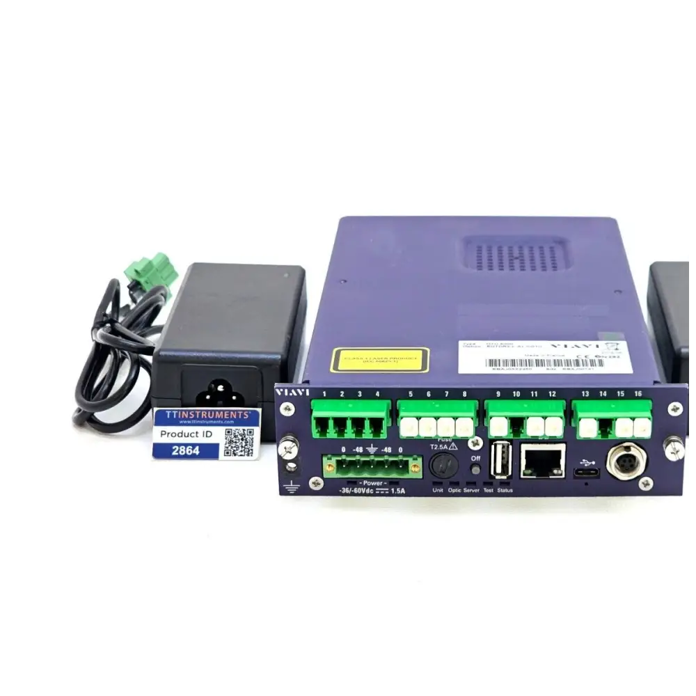 Viavi JDSU OTU 5000 EOTDR2-L-A1-COTU 1625nm 16-port OTDR module front view