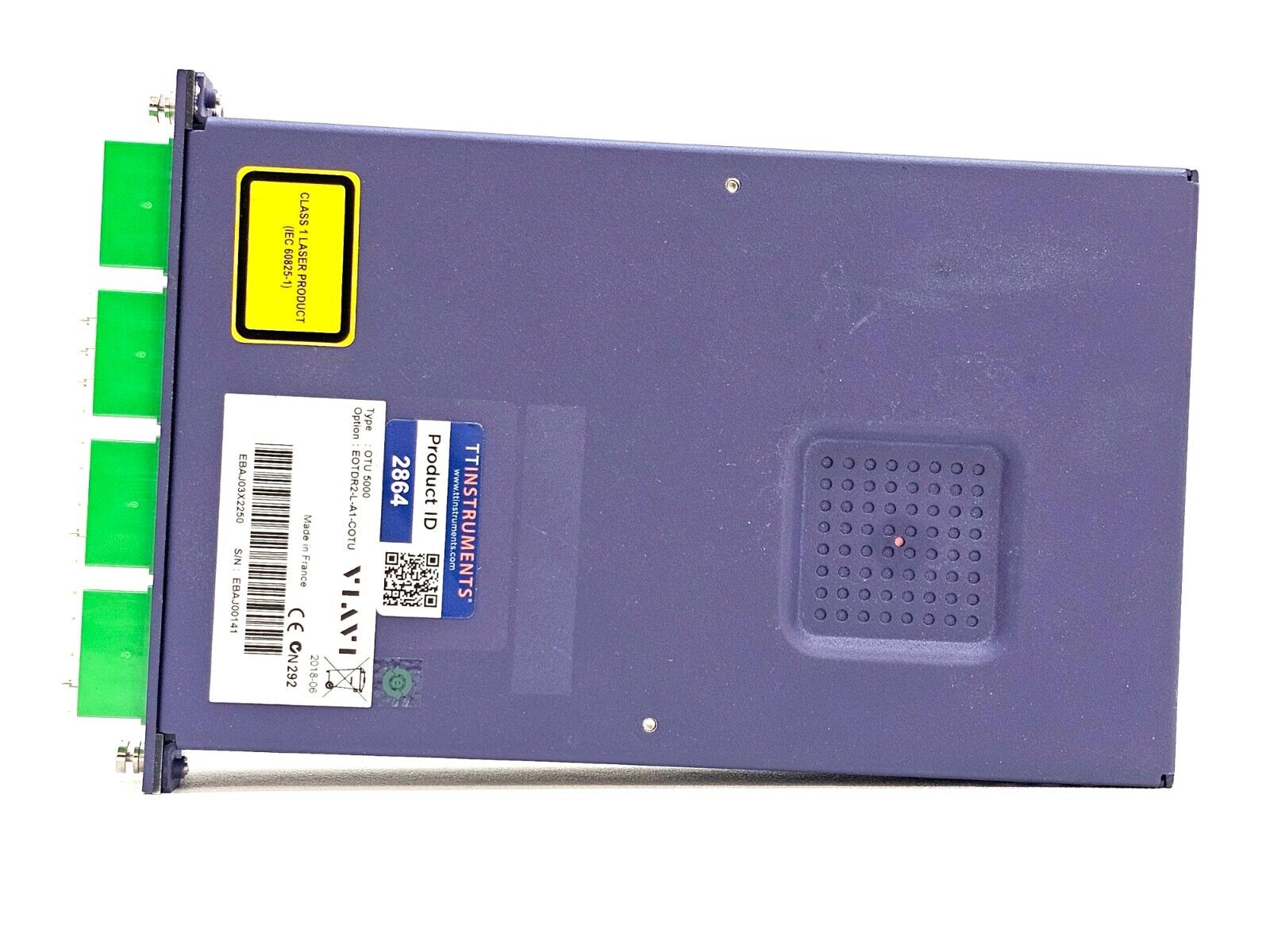 Viavi JDSU OTU 5000 1625 nm EOTDR2-L-A1-COTU MEDIUM RANGE 16-Port OTDR SM
