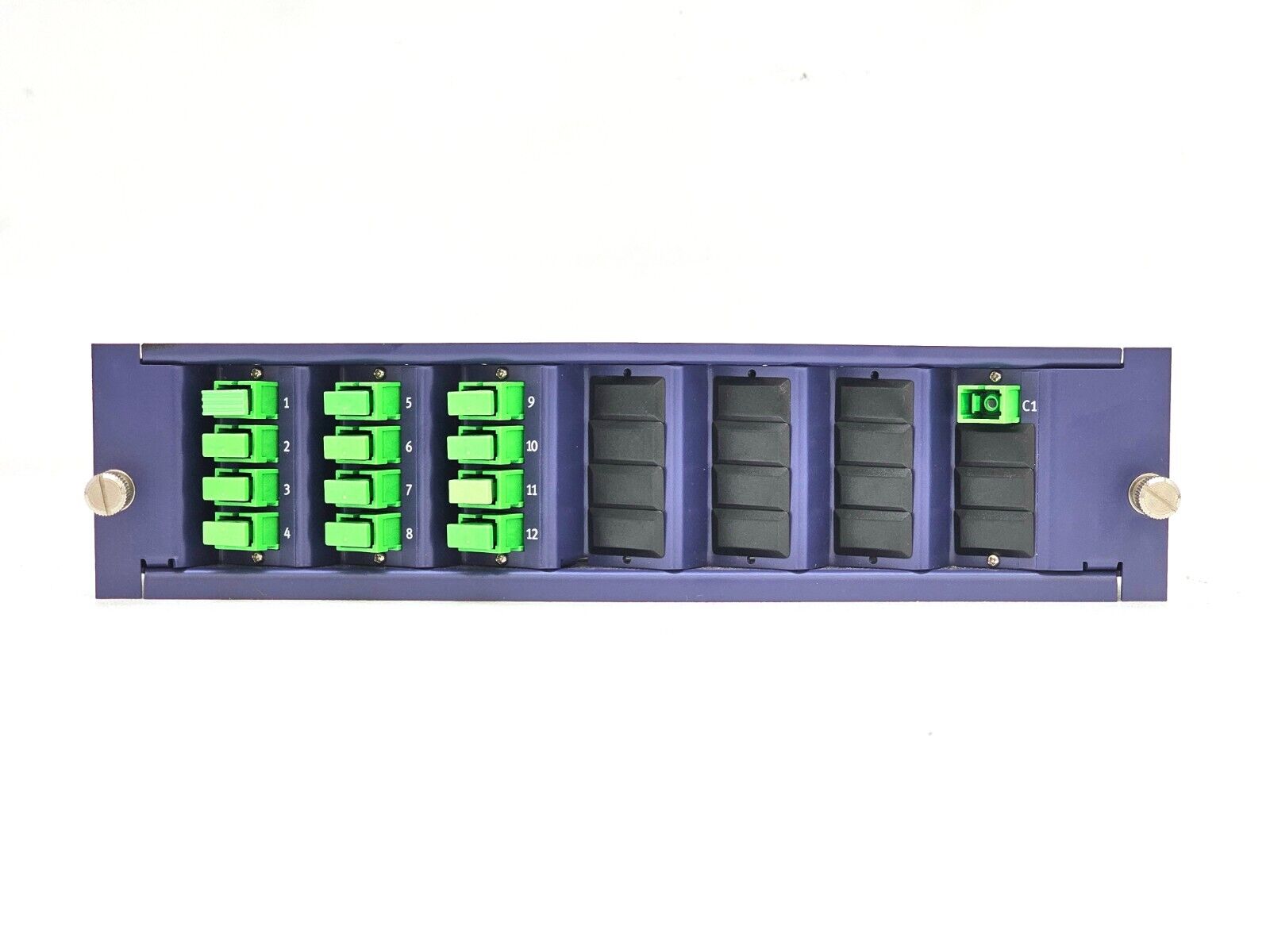 Viavi JDSU OTU 8000e + OTAU 1x12 Optical Switch & E8138-C65 1310/1550/F1650 OTDR