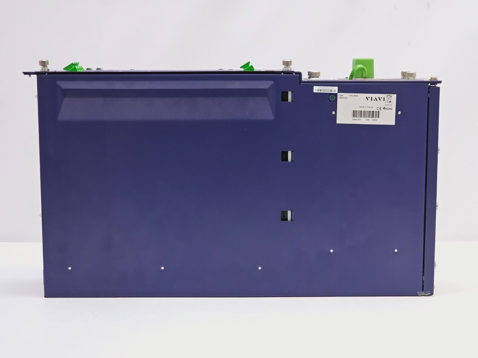 Viavi JDSU OTU 8000e + OTAU 1x4 Optical Switch & E81165B 1650 Filtered Live OTDR