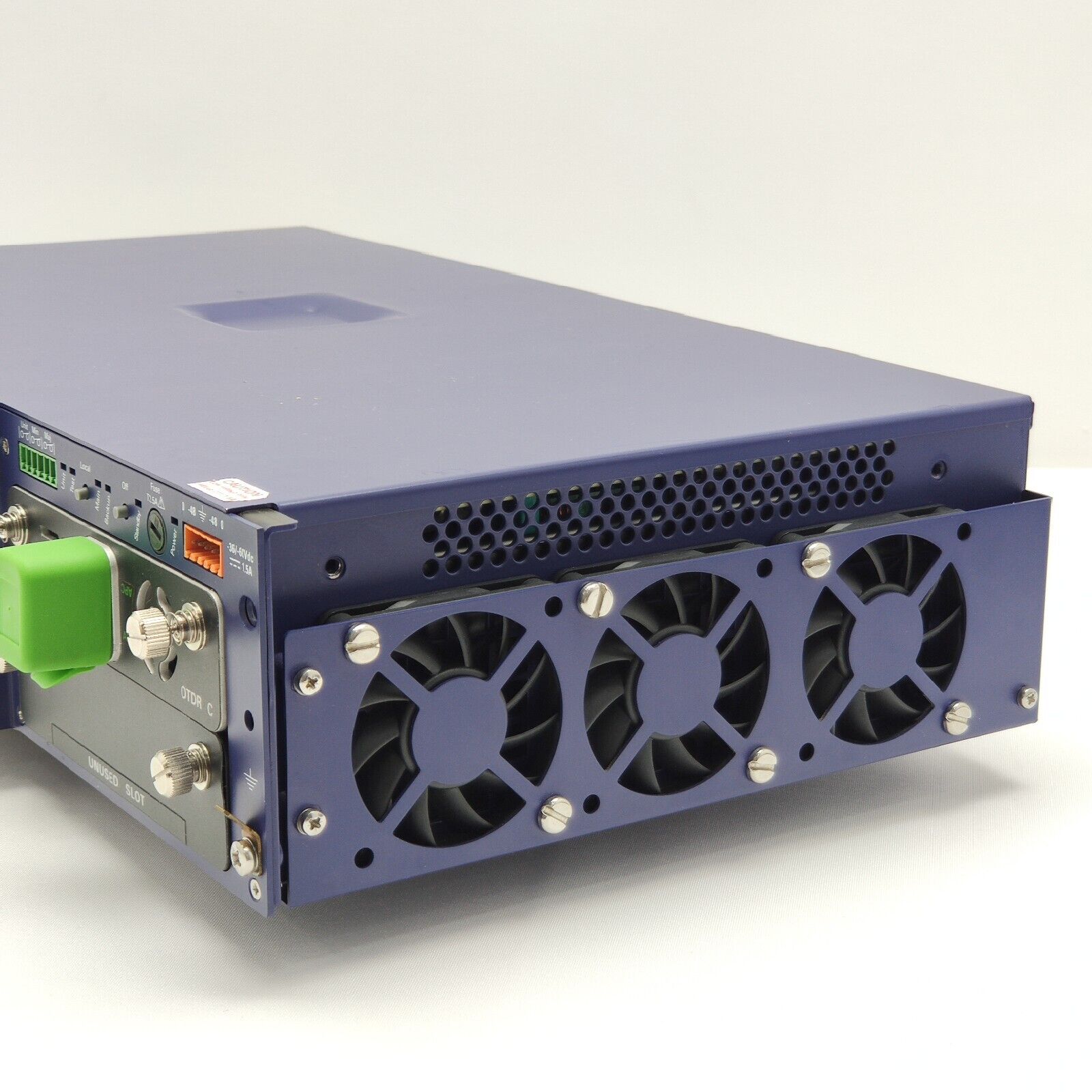 Viavi JDSU OTU 8000E V2 w/ OTAU 1x12 OS w/ 8138C-65 1310/1550/F1650 ONMSi E98X12