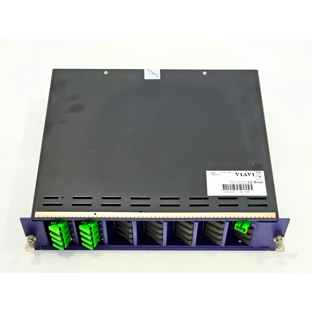 OTU 8000E v2 and OTAU 1x8 optical switch shown together