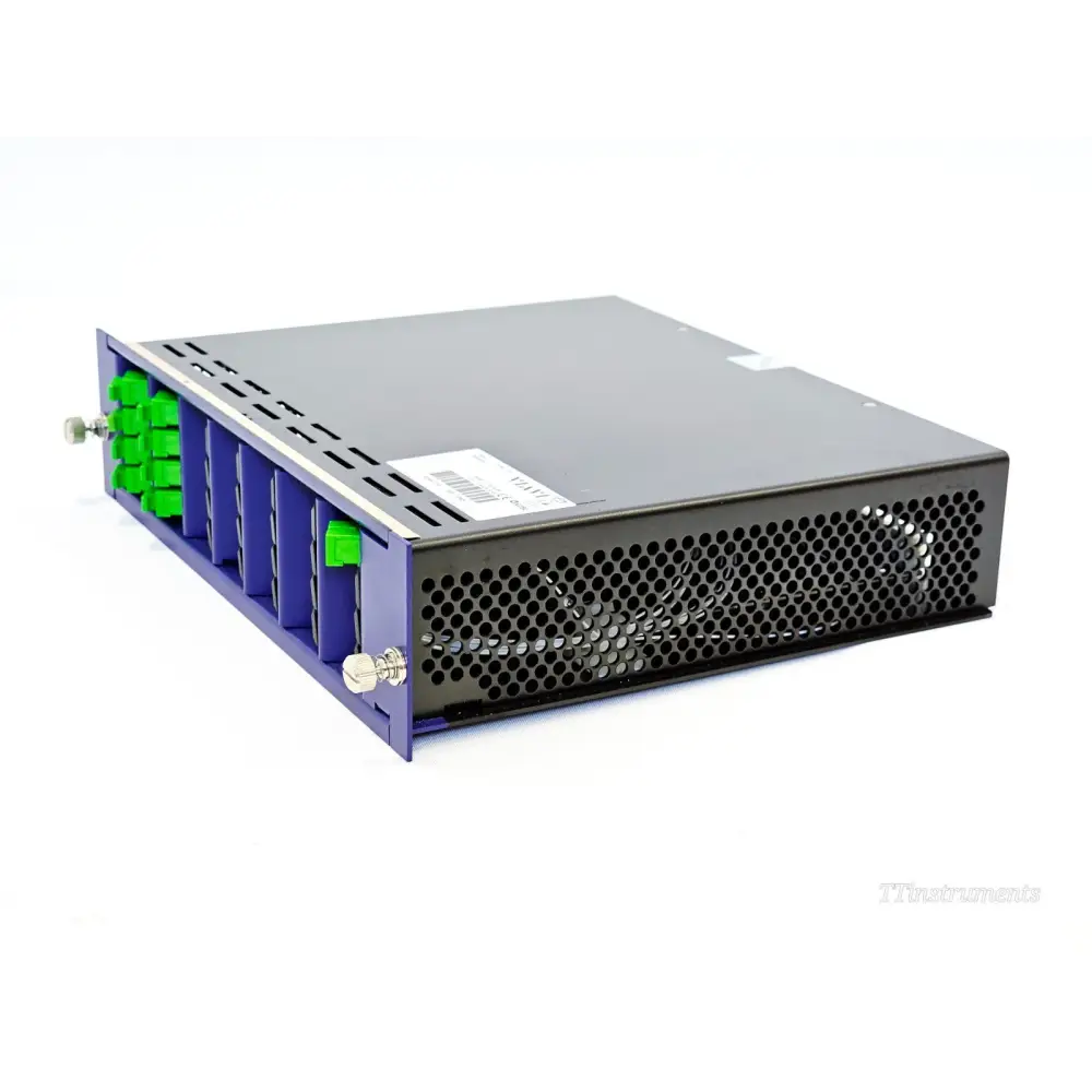 Viavi OTU 8000E v2 rear panel connectors and interfaces