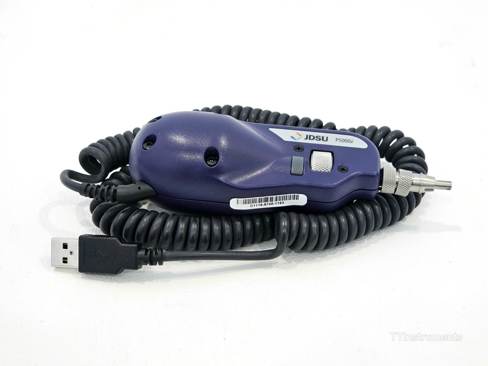 Viavi JDSU P5000i Fiberscope + 4 Tips SC/LC Bulkhead + 1.25 + 2.5 mm Patchcord..