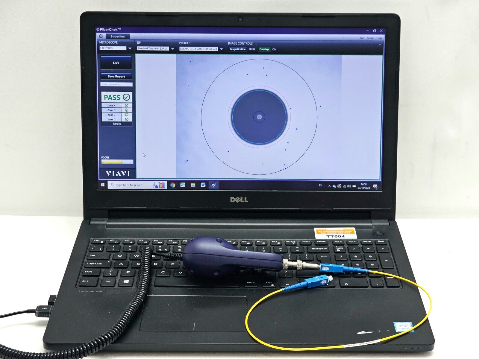 Viavi JDSU P5000i Fiberscope