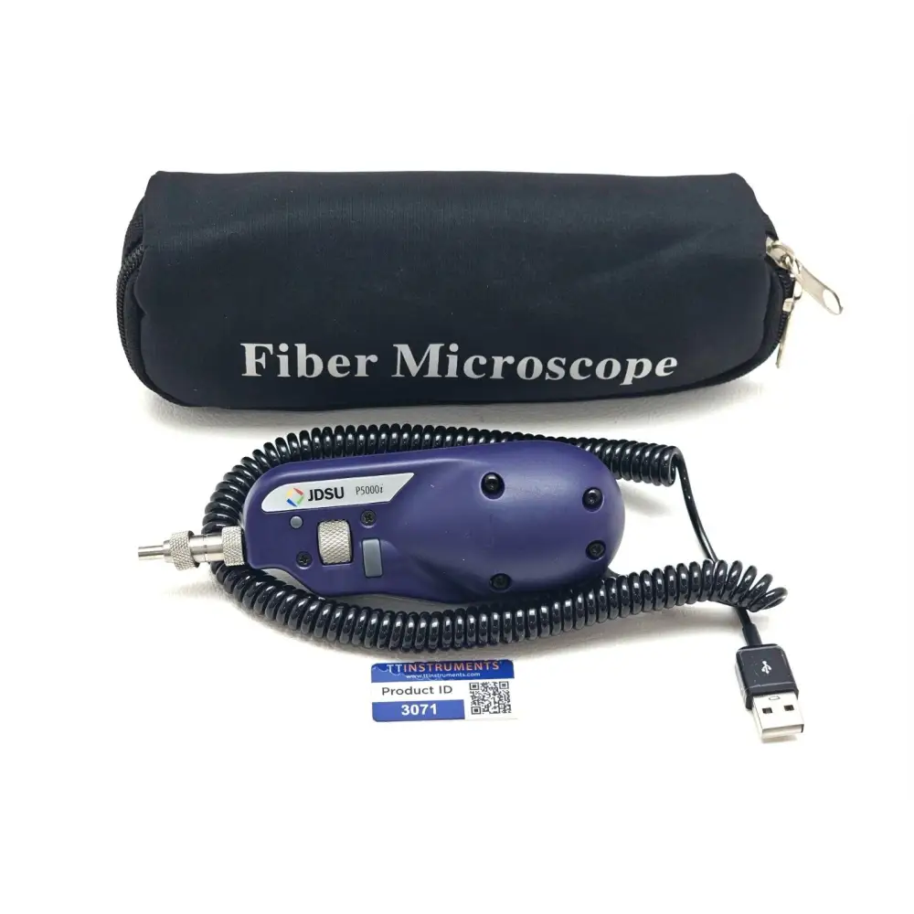 Viavi JDSU P5000i digital fibre inspection probe front view