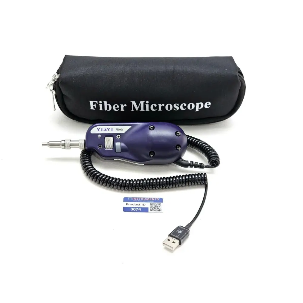 Viavi JDSU P5000i digital fibre inspection probe front view