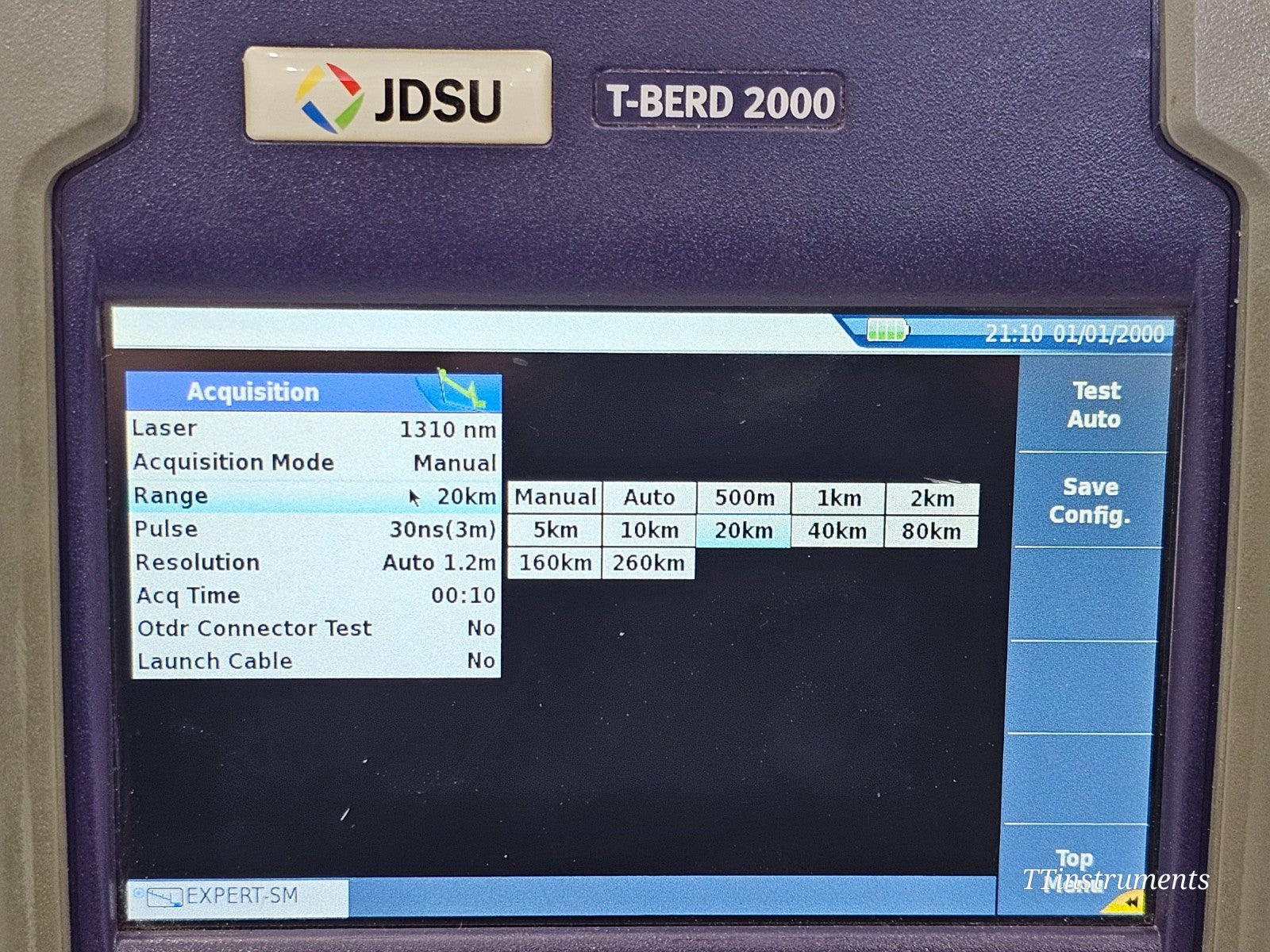 Viavi JDSU T-BERD 2000 + 4146 QUAD OTDR SM MM 850/1300 1310/1550 + P5000i Scope