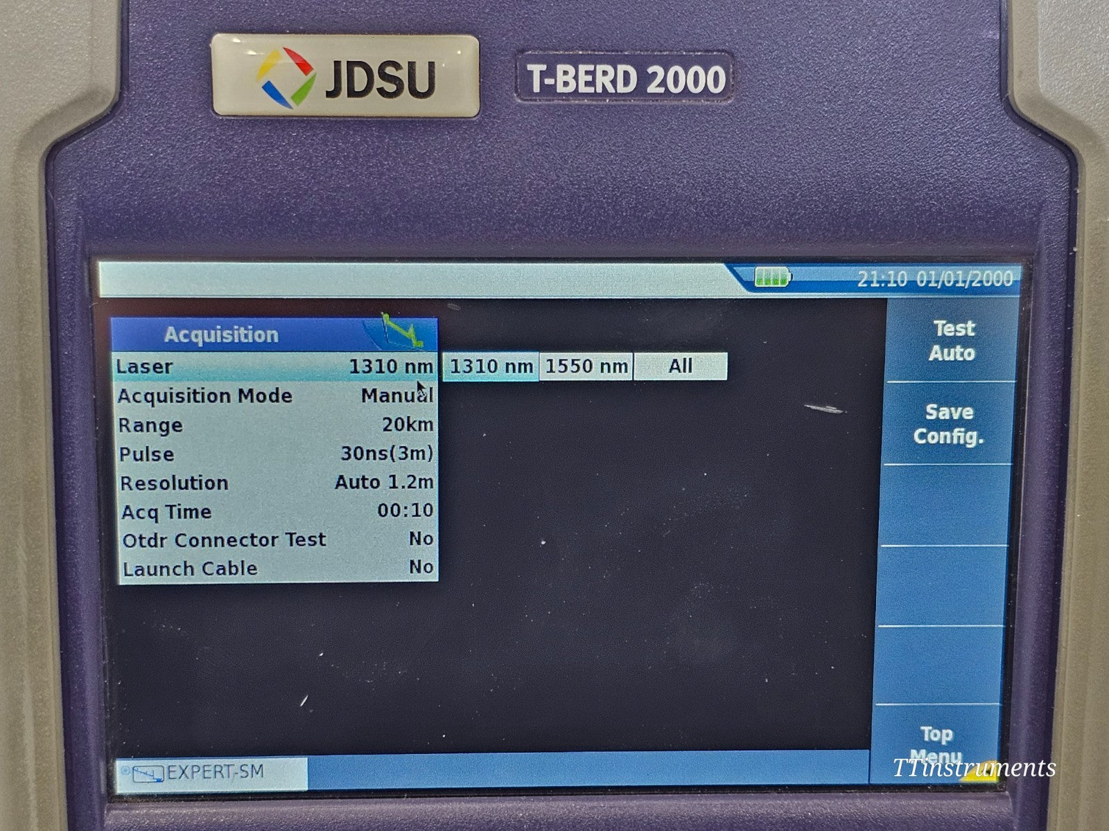 Viavi JDSU T-BERD 2000 + 4146 QUAD OTDR SM MM 850/1300 1310/1550 + P5000i Scope