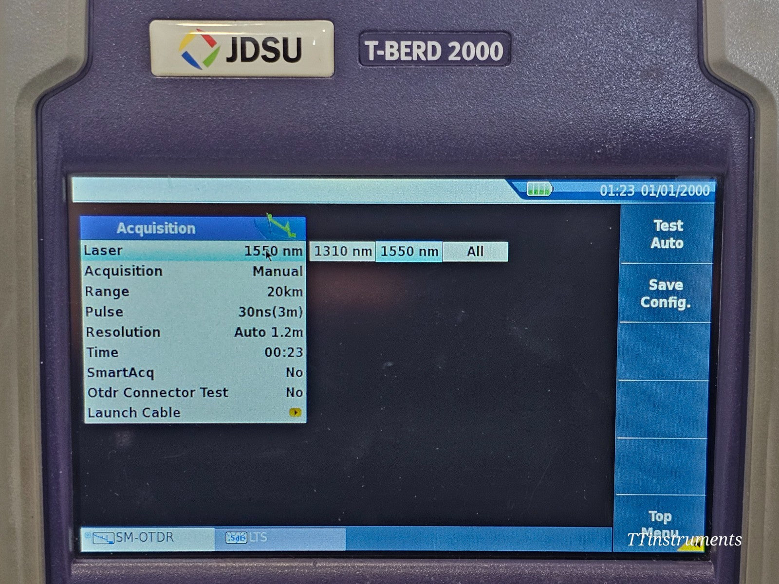 Viavi JDSU T-BERD 2000 + 4146 QUAD OTDR SM MM 850/1300/1310/1550 + P5000i Scope