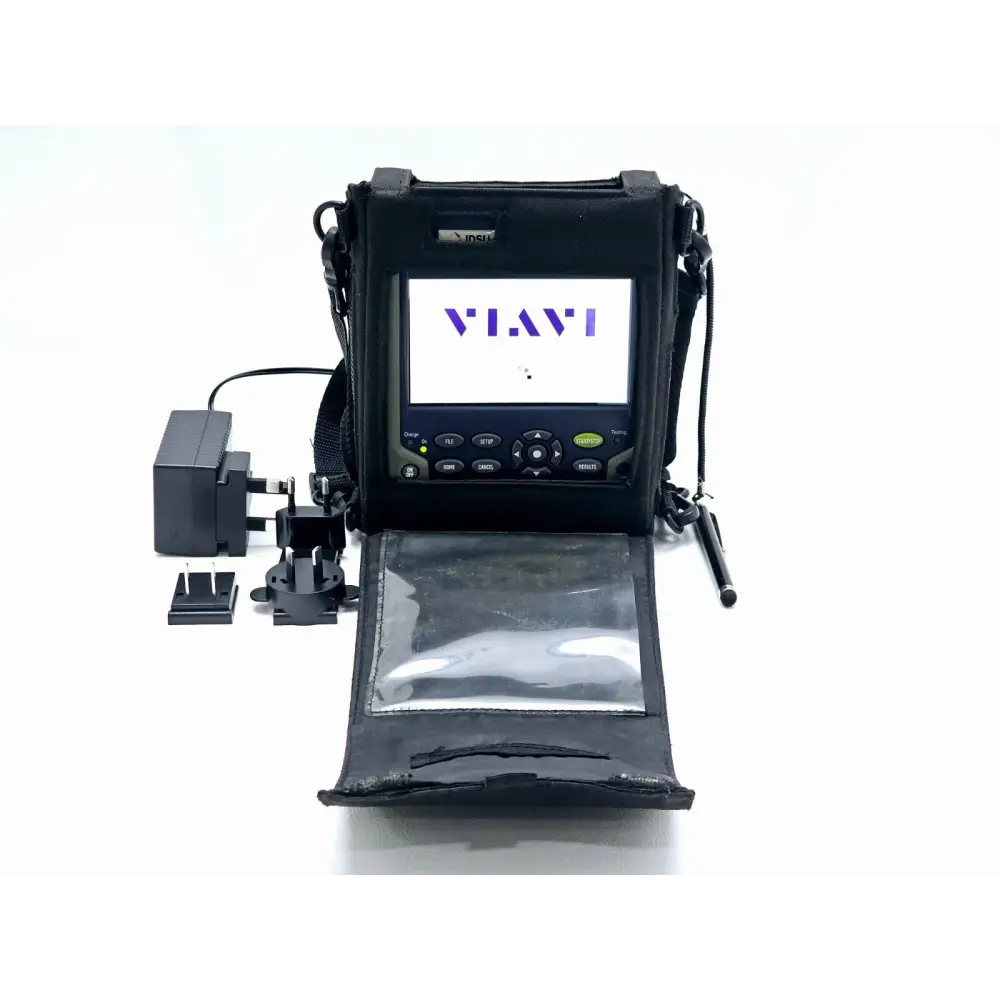 Viavi JDSU T-BERD 2000 mainframe with CWDM COSA-4055 OSA module fitted, front view