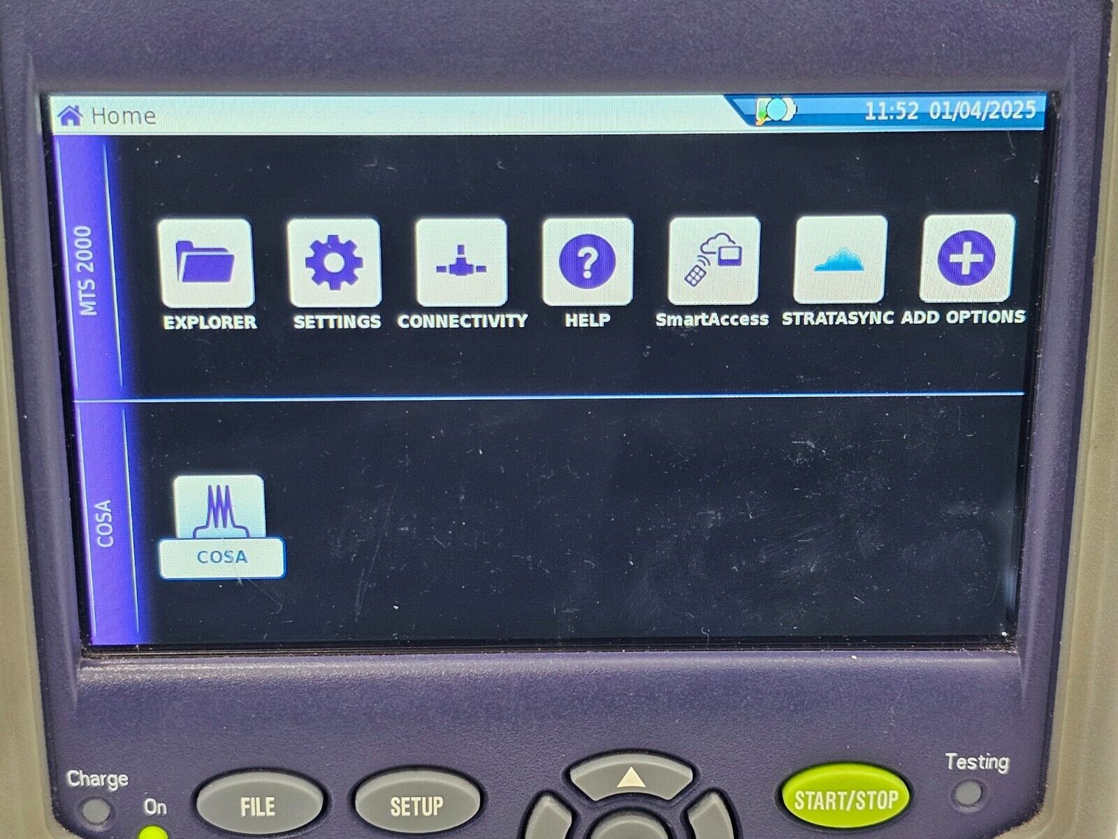 Viavi JDSU T-BERD 2000 + CWDM COSA-4055 Optical Spectrum Analyzer 2301/02 OSA