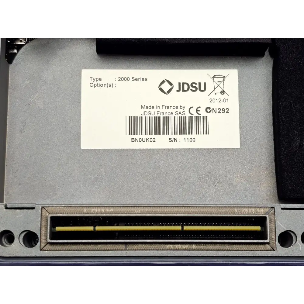 Viavi JDSU T-BERD 2000 supplied with soft protective carry case