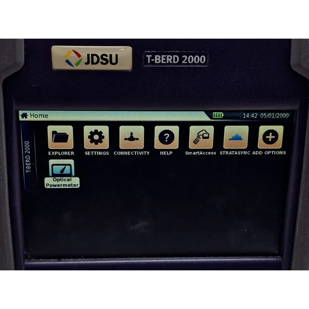 T-BERD 2000 mainframe inside protective carry bag