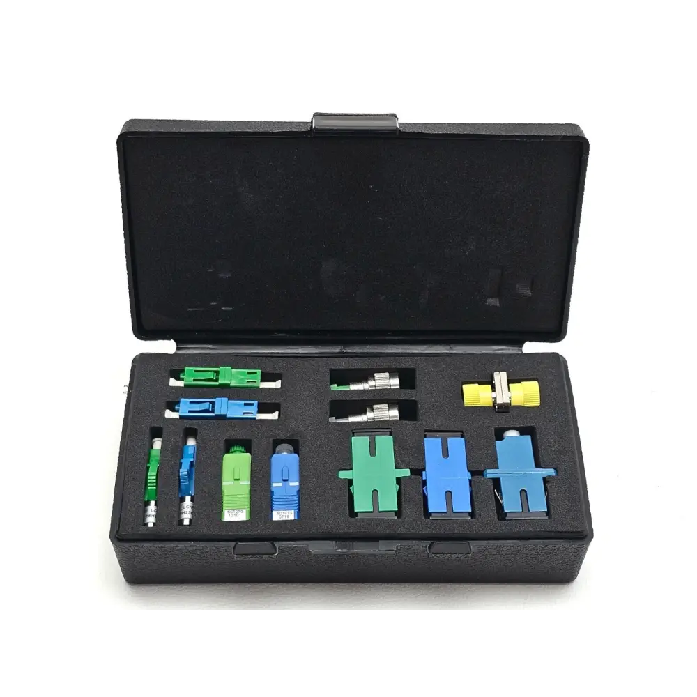 Viavi JDSU T-BERD 2000 top view showing optical port and connector interface