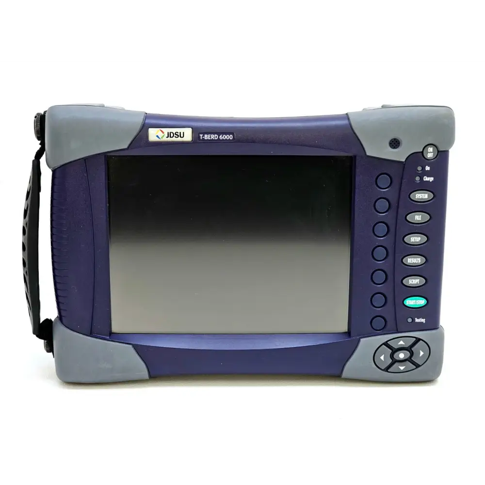 Viavi T-BERD 6000 mainframe front panel showing display screen and control interface