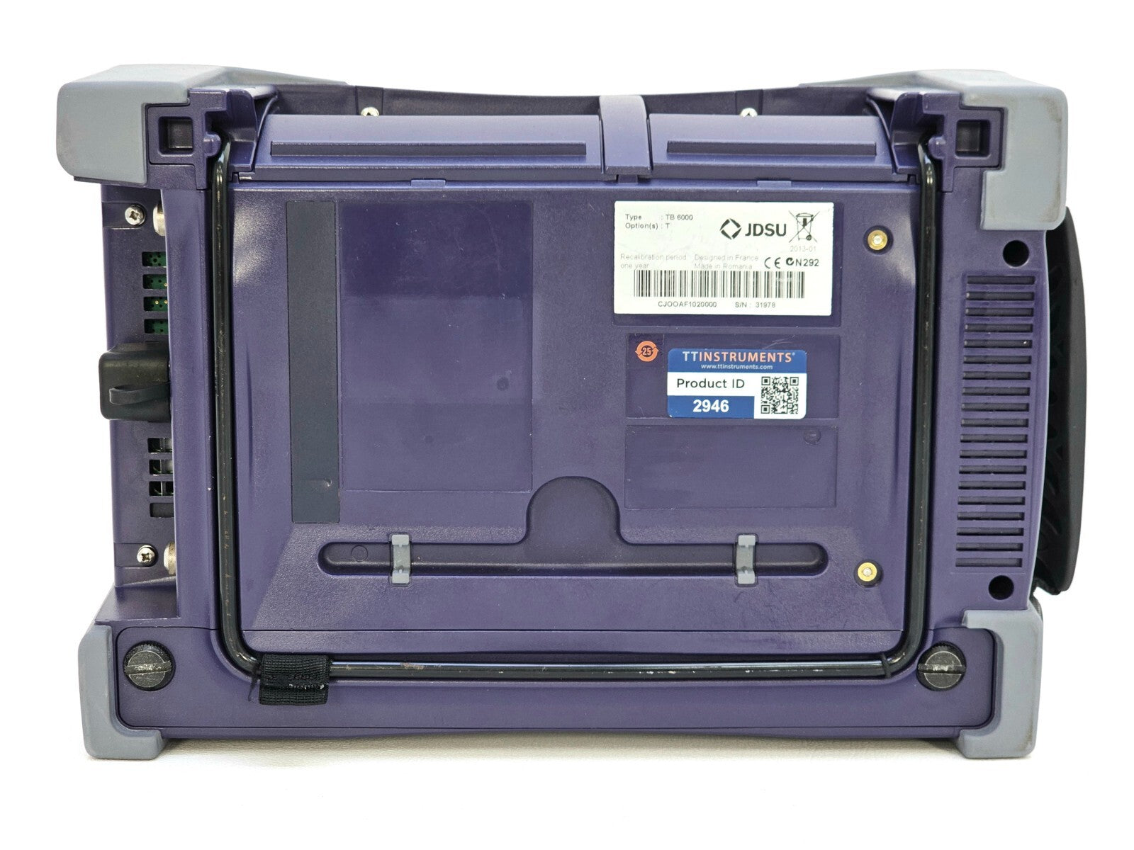 Viavi JDSU T-BERD 6000 + OSA-110M 1250 - 1650 nm OSA Optical Spectrum Analyzer