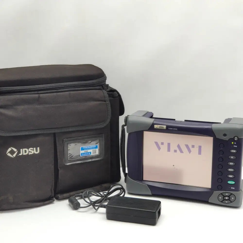 Viavi JDSU T-BERD 6000A with 8126B SM OTDR module front view