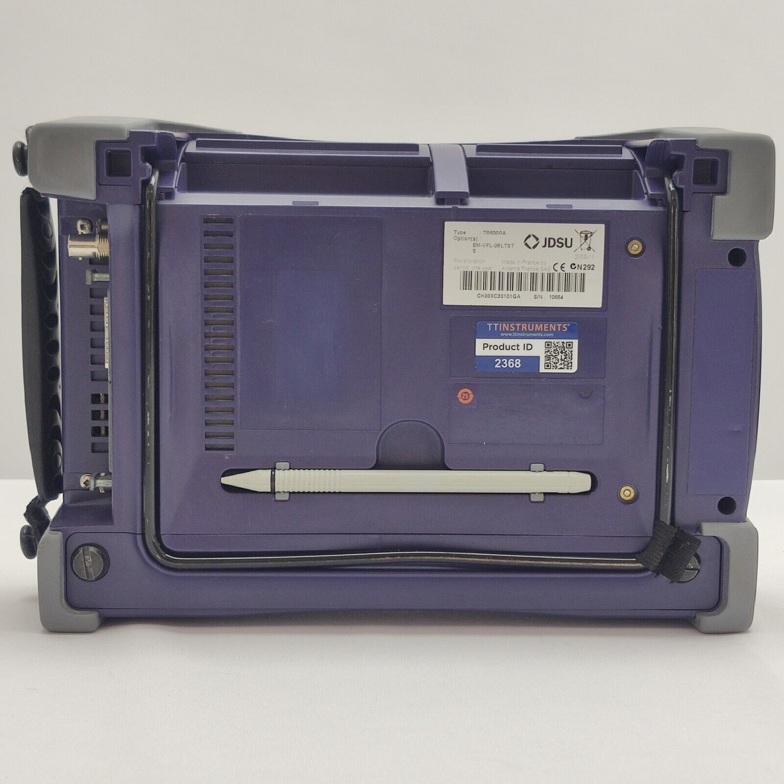 Viavi JDSU T-BERD 6000A w/ BERT MSAM Ethernet C1004 10G LAN WAN Loaded w/ Opts.