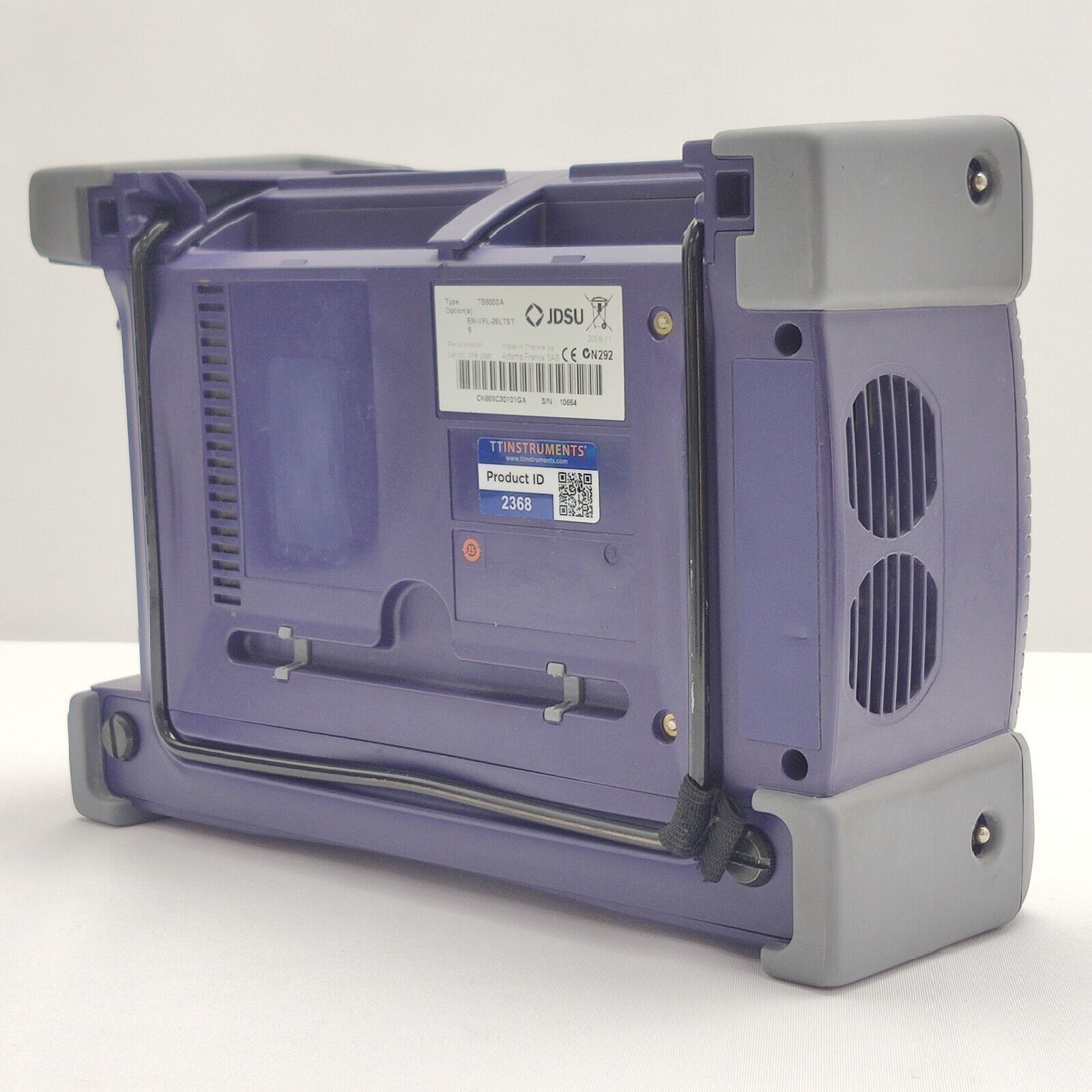 Viavi JDSU T-BERD 6000A w/ BERT MSAM Ethernet C1004 10G LAN WAN Loaded w/ Opts.