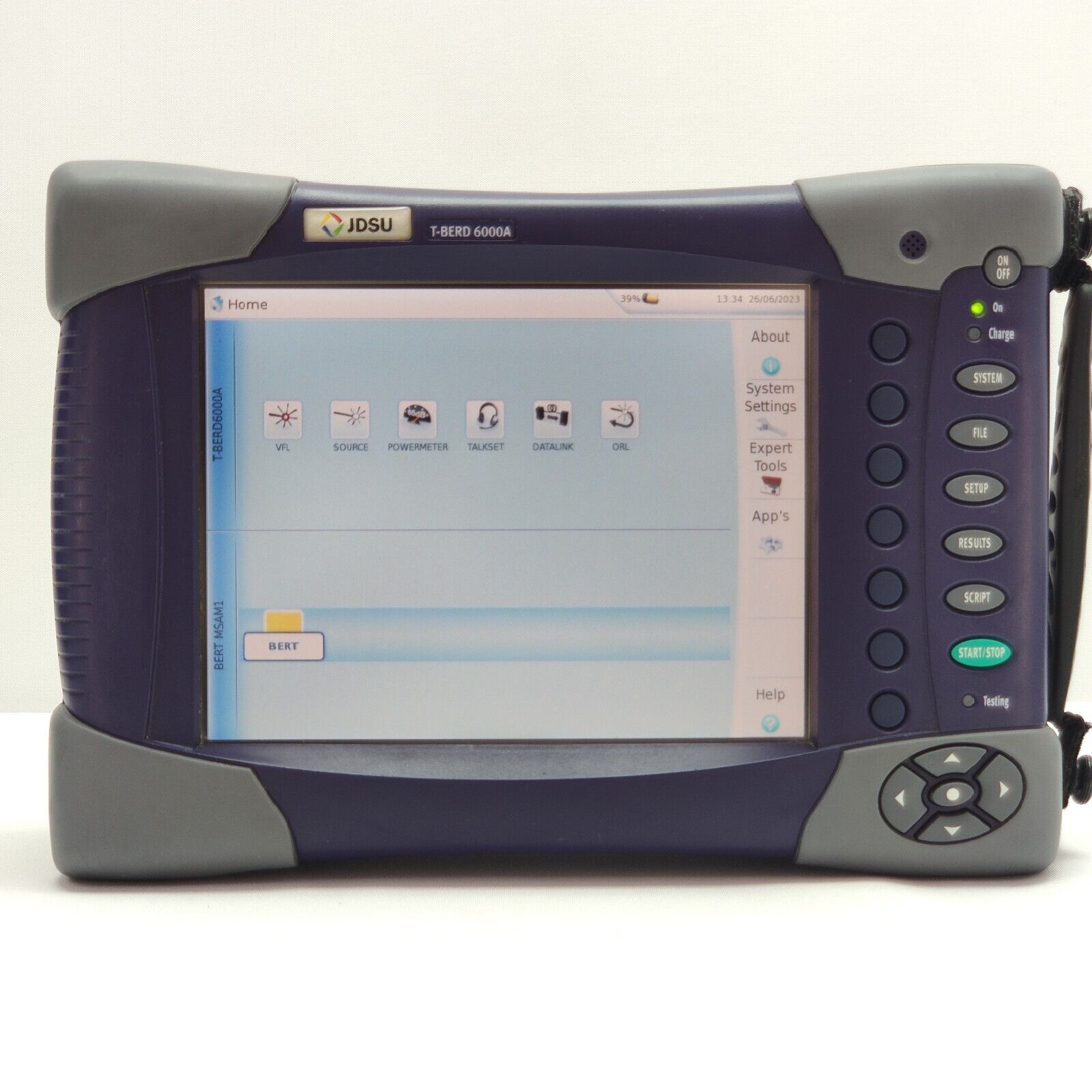 Viavi JDSU T-BERD 6000A w/ BERT MSAM Ethernet C1004 10G LAN WAN Loaded w/ Opts.