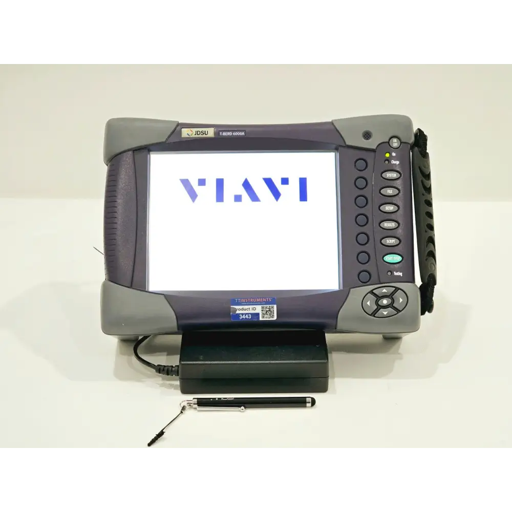 Viavi JDSU T-BERD 6000A mainframe with 8126 LR OTDR module, front view