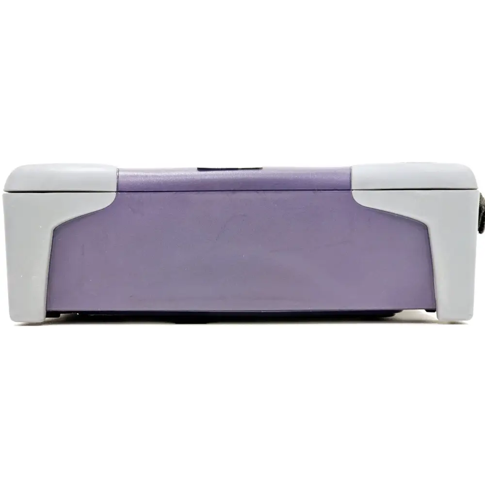 T-BERD 6000A rear panel showing battery compartment and labelling