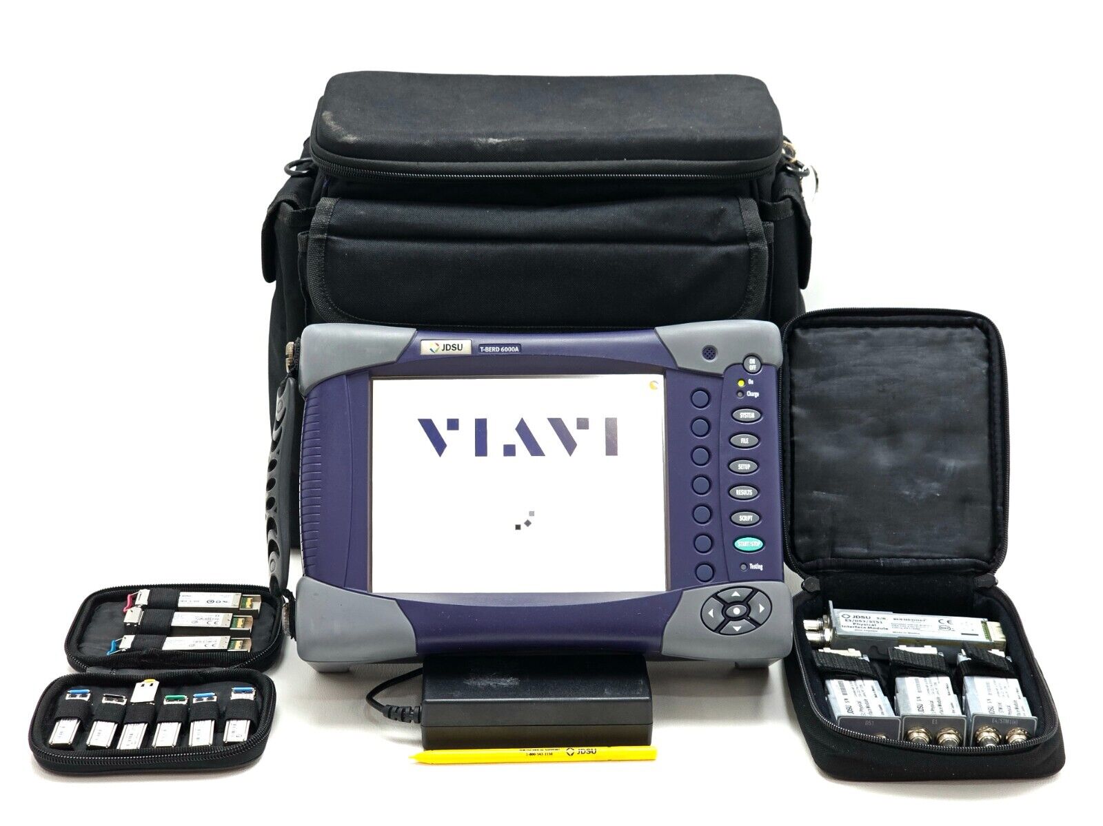 Viavi JDSU T-BERD 6000A with BERT C1004 10G Module Ethernet CPRI Fibre Channel