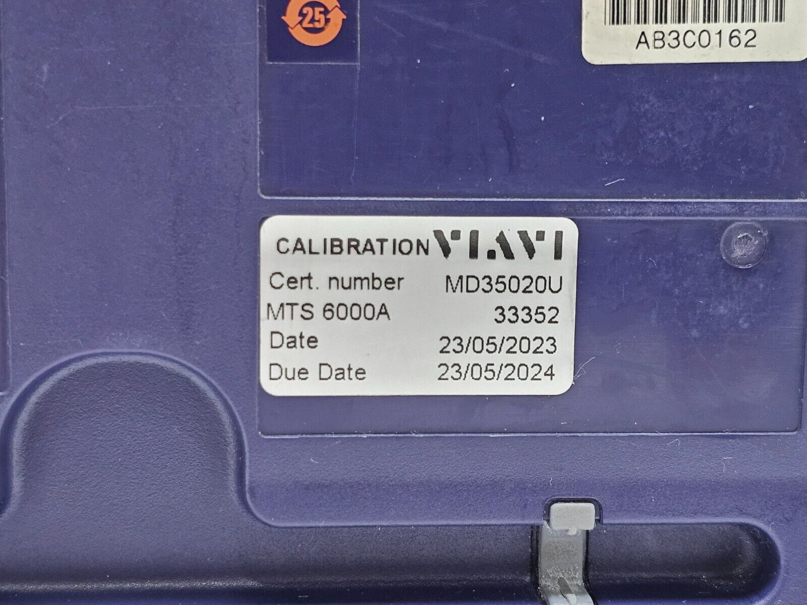 Viavi JDSU T-BERD TB 6000A with 8126B SM OTDR 1310/1550nm 41/40 dB E8126B APC FC