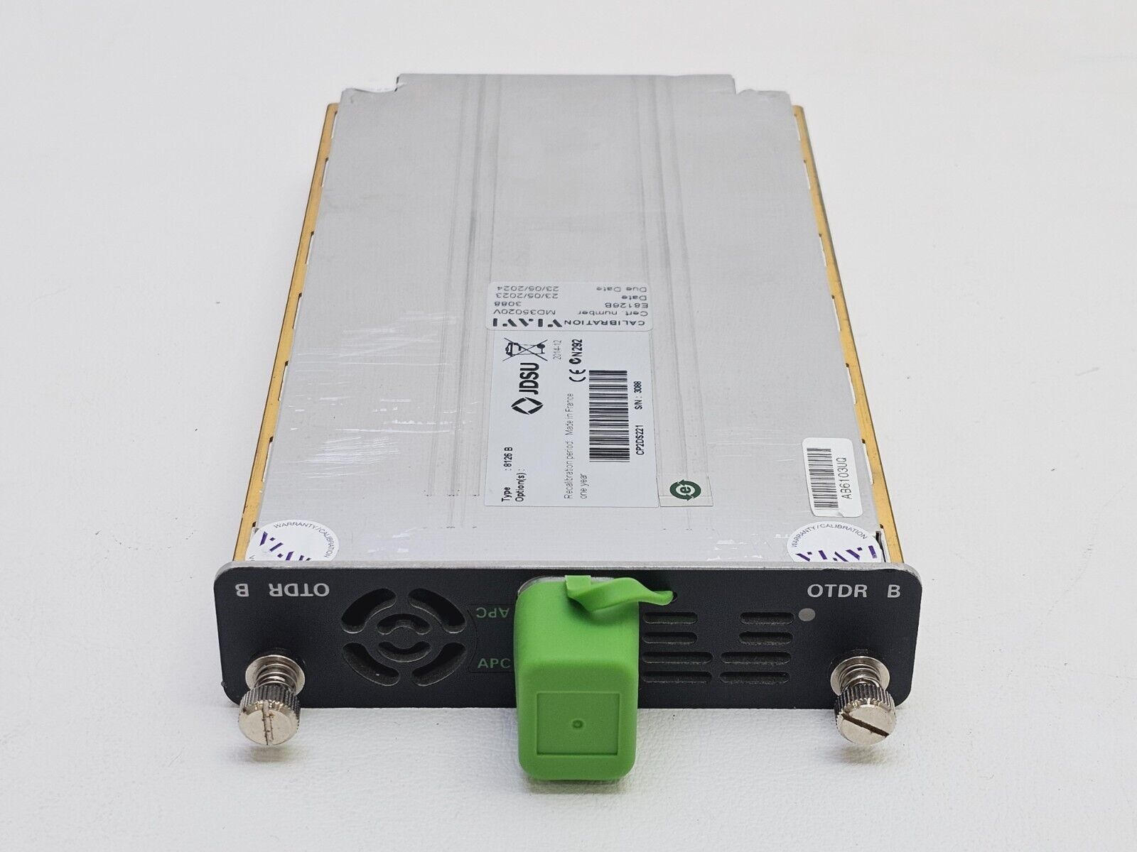 Viavi JDSU T-BERD TB 6000A with 8126B SM OTDR 1310/1550nm 41/40 dB E8126B APC FC