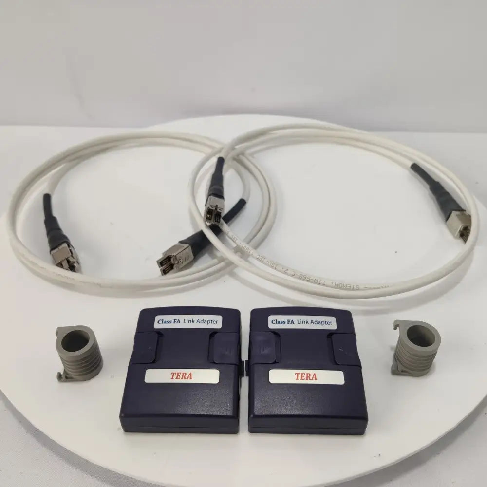 Viavi JDSU TERA CLASS FA Link Adapters 2000-0263 with cables, front view