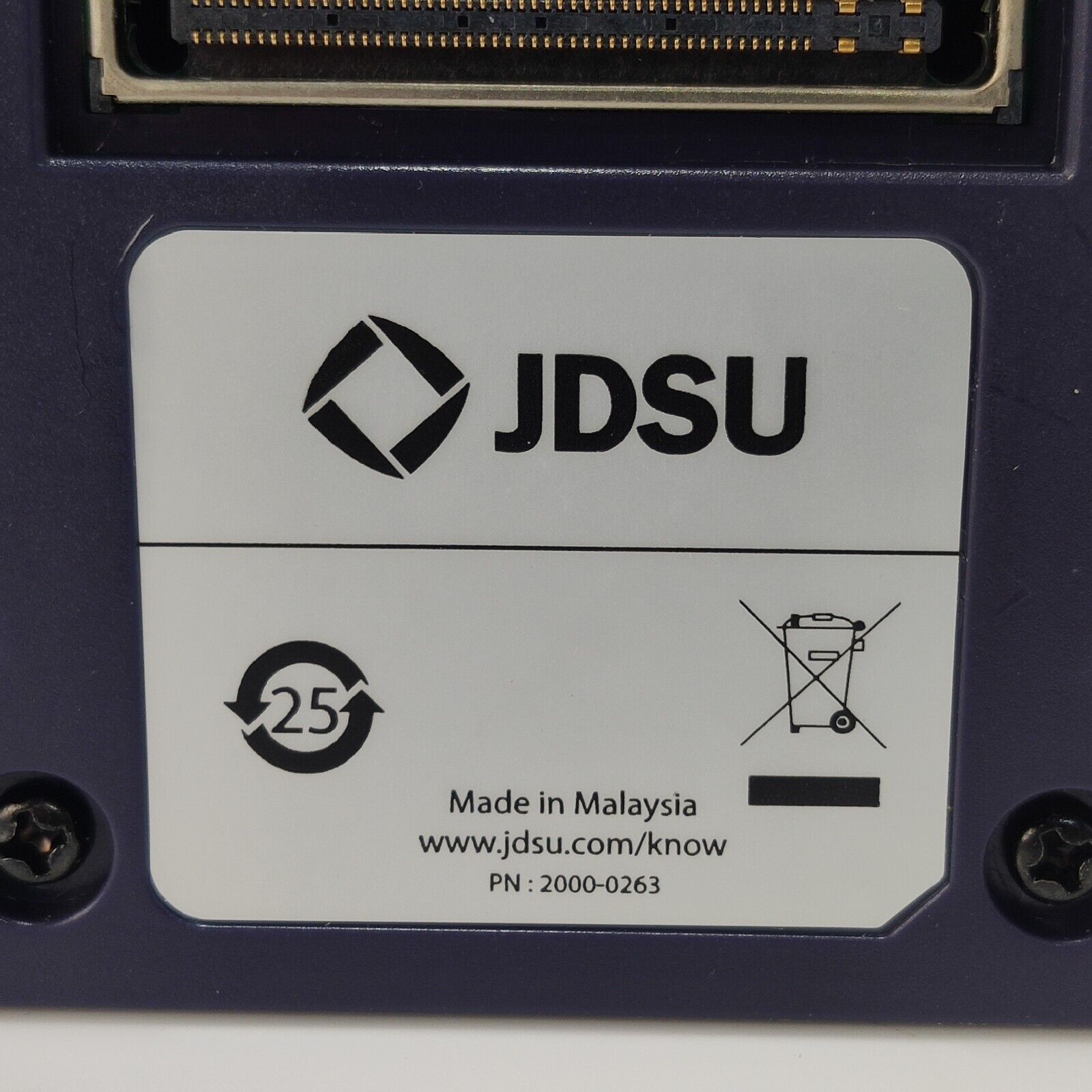 Viavi JDSU TERA CLASS FA Link Adapters with Cables 2000-0263