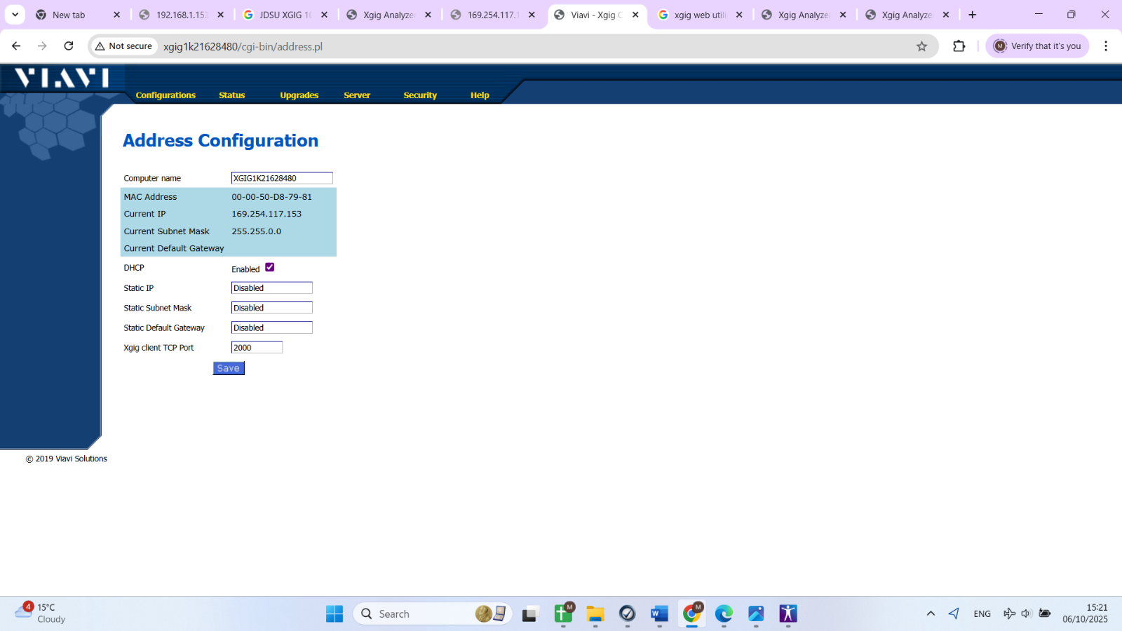 Viavi JDSU Xgig1K-PCIE3-X8 Xgig 1000 PCIe Gen 3 Test Platform Analyzer Jammer