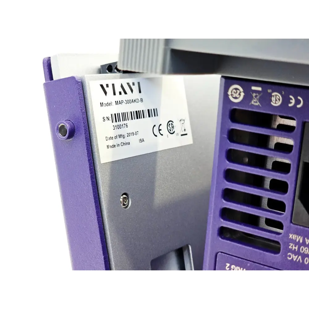 Viavi MAP-330CH Chassis with SW Options OSA/PCT MAP-300CLD-B 2019 MAP-300AKD-B9