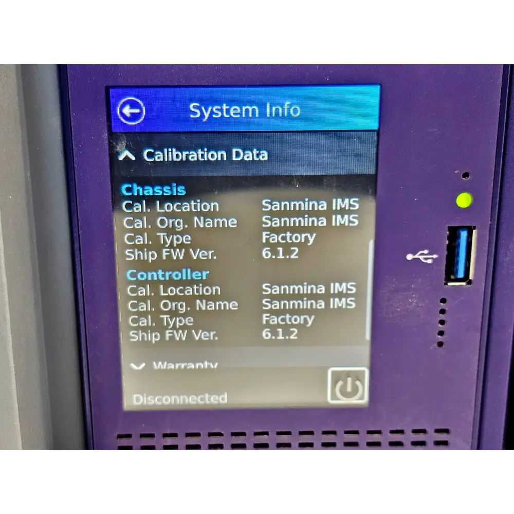 Viavi MAP-330CH Chassis with SW Options OSA/PCT MAP-300CLD-B 2019 MAP-300AKD-B16