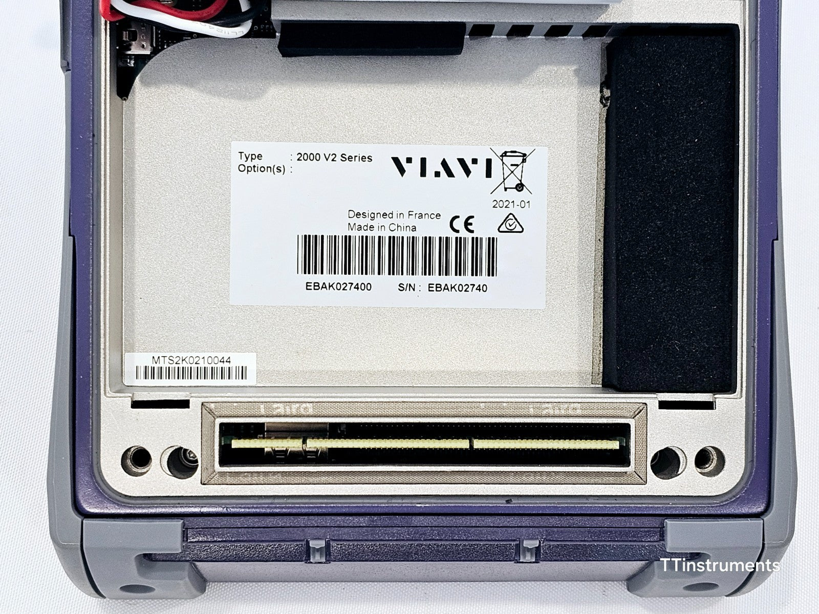 Viavi MTS 2000 V2 + OCC-4056C 2331/12 Optical Channel Checker APC DWDM Analyzer