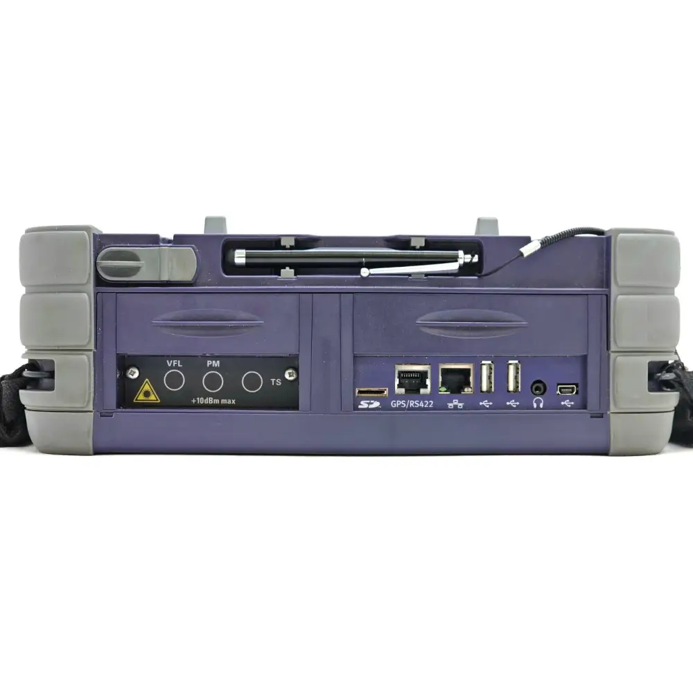 Viavi MTS 6000A V2 rear panel showing power connector and ports